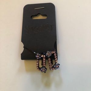 🆕 Smoothies Gem Rectangle Floral Hair Clips